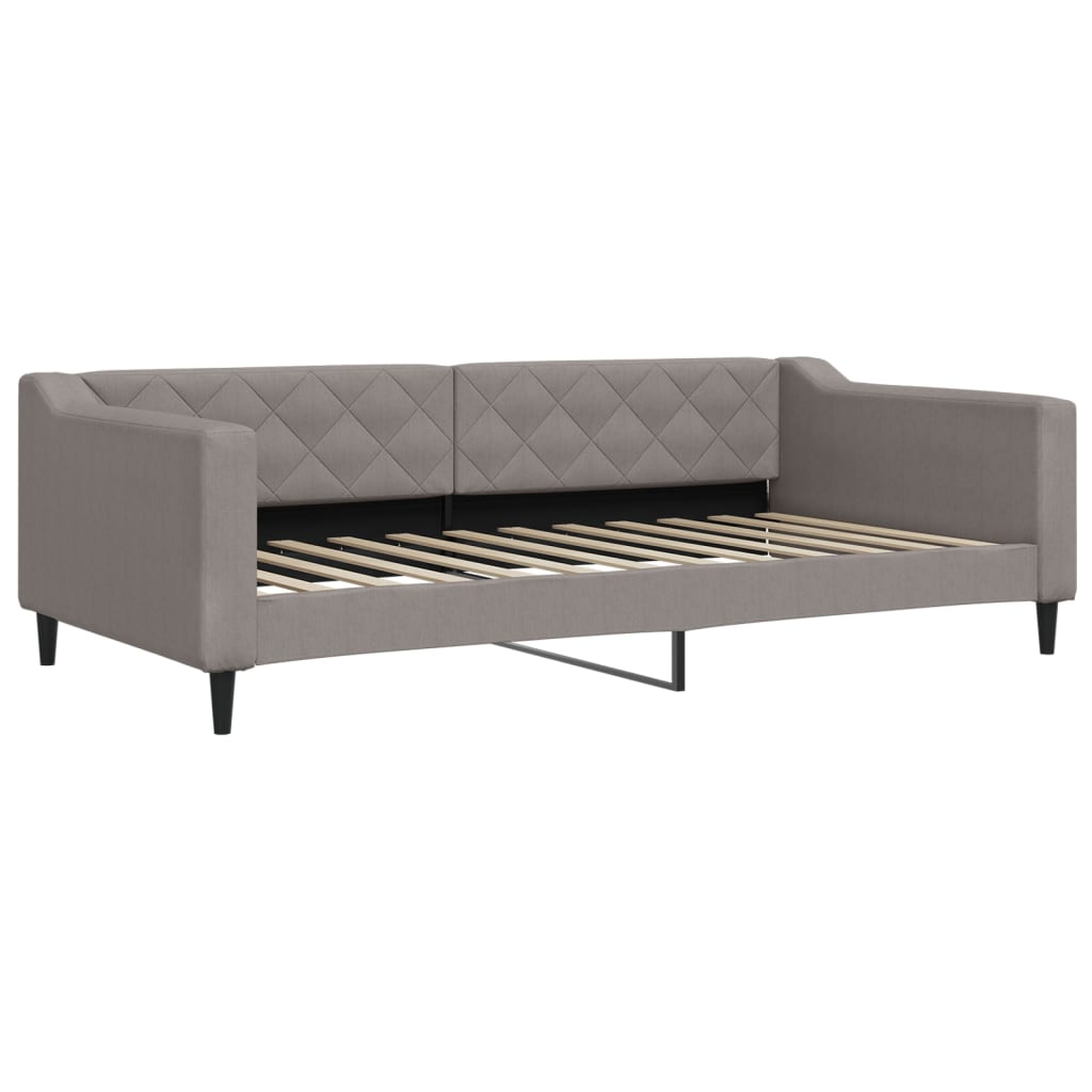 Dagbädd taupe 100x200 cm tyg