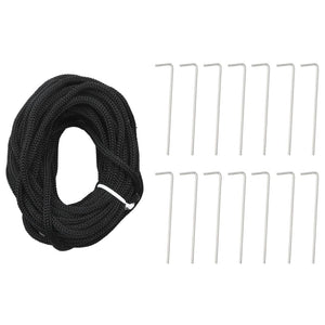 LED julgran på flaggstång 3000 LEDs varmvit 800 cm