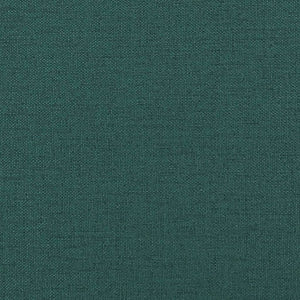 Massagefåtölj med fotstöd mörkgrön tyg