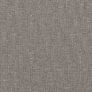 Reclinerfåtölj med fotstöd taupe tyg