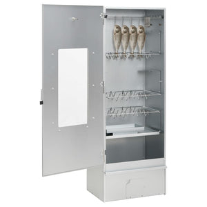 Rökskåp med kallröksgenerator galvaniserat stål