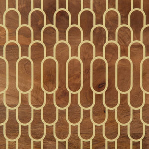 Soffbord 80x54x40 cm massivt mangoträ