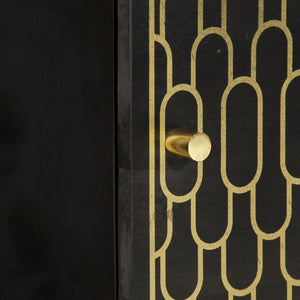 Nattduksbord 40x33x46 cm massivt mangoträ