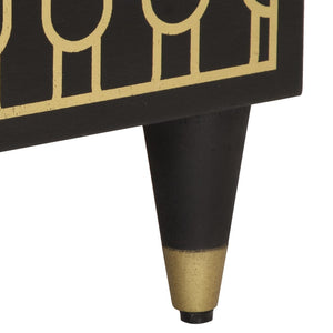 Nattduksbord 40x33x46 cm massivt mangoträ