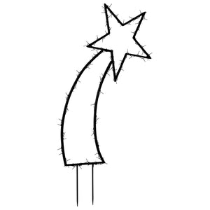 Julmeteor med spett 115 LEDs 85 cm