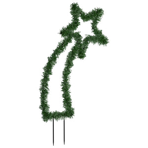 Julmeteor med spett 80 LEDs 62 cm