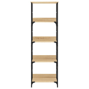 Bokhylla sonoma-ek 50x33x153 cm konstruerat trä