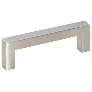 Skåphandtag 10 st silver 96 mm rostfritt stål