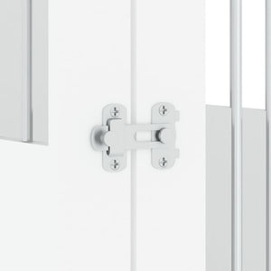 Hundbur/sidobord vit 45x62x59 cm konstruerat trä