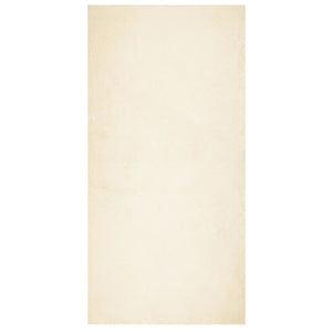 Mjuk matta HUARTE med kort lugg tvättbar gräddvit 100x200 cm