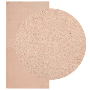 Mjuk matta HUARTE med kort lugg tvättbar rosa 100x200 cm