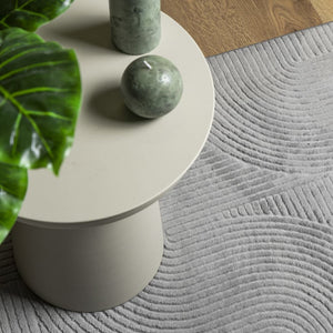 Matta IZA kort lugg skandinavisk look grå 200x280 cm