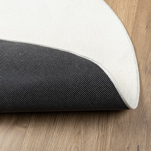 Matta OVIEDO kort lugg gräddvit Ø 200 cm