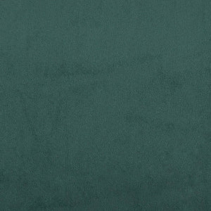 Bed Frame "Dover" Dark Green 120x200 cm Velvet