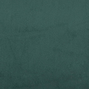 Bed Frame "Dover" Dark Green 140x200 cm Velvet