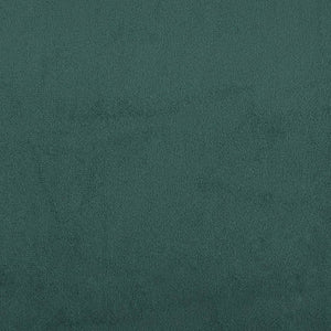 Bed Frame "Dover" Dark Green 160x200 cm Velvet