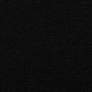 Bed Frame "Dover" Black 180x200 cm Fabric