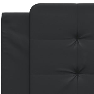 Headboard Cushion "Zadar" Black 100 cm Faux Leather