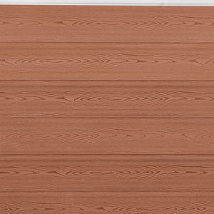 Staketpanel brun 526x186 cm WPC