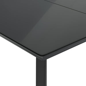 Matgrupp för trädgården med dynor 7 delar ljusgrå konstrotting