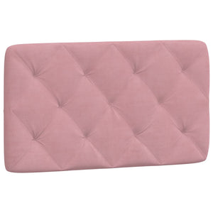 Bed Frame without Mattress Pink 80x200 cm Velvet