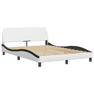 Bed Frame without Mattress "Zadar" Black 90x190 cm Faux Leather