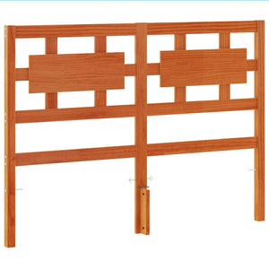 Huvudgavel vaxbrun 135 cm massiv furu