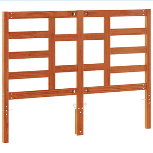 Huvudgavel vaxbrun 135 cm massiv furu