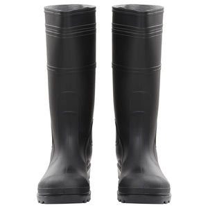 Regnstövlar svart strl 45 PVC