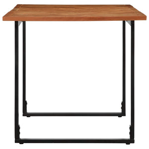 Matbord 160x80x75 cm massivt trä akacia