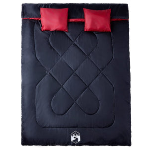 Dubbelsovsäck med kuddar för vuxna 3-4 säsonger