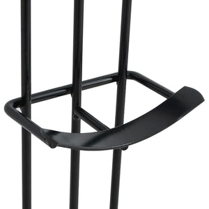 Hinderfäste för tunnor 2 st svart stål