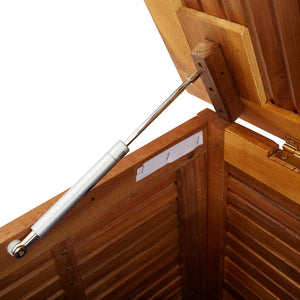 Dynbox 150x50x56 cm massivt akaciaträ