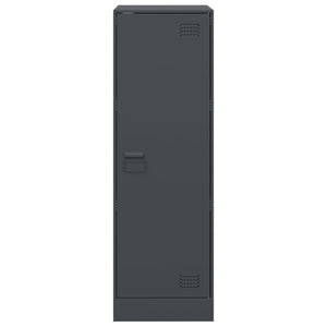 Skåp antracit 34,5x39x107 cm stål