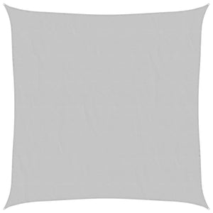 Solsegel ljusgrå 2x2 m 100% polyesteroxford