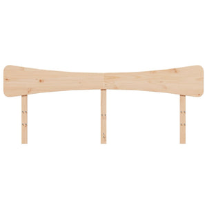 Huvudgavel 200 cm massiv furu