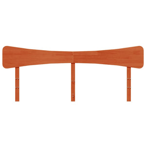 Huvudgavel vaxbrun 180 cm massiv furu