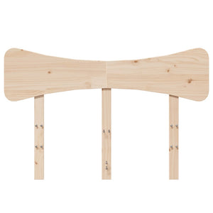 Huvudgavel 135 cm massiv furu