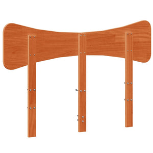 Huvudgavel vaxbrun 135 cm massiv furu