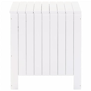 Förvaringslåda med lock RANA vit 60x49x54 cm massiv furu