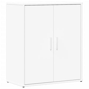 Skänkar 2 st vit 60x31x70 cm konstruerat trä