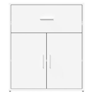 Skänkar 2 st vit 60x31x70 cm konstruerat trä