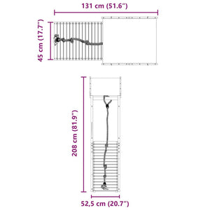 Lekplats massiv furu