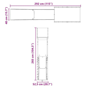 Lekplats massiv furu