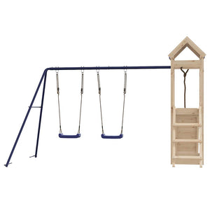 Lekplats massiv furu