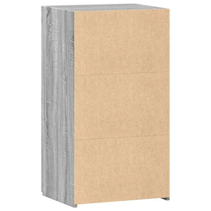 Skänk grå sonoma 50x42,5x93 cm konstruerat trä