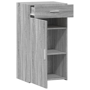 Skänk grå sonoma 50x42,5x93 cm konstruerat trä