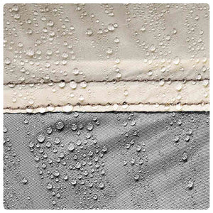 Strandtält 2-personers grå vattentätt