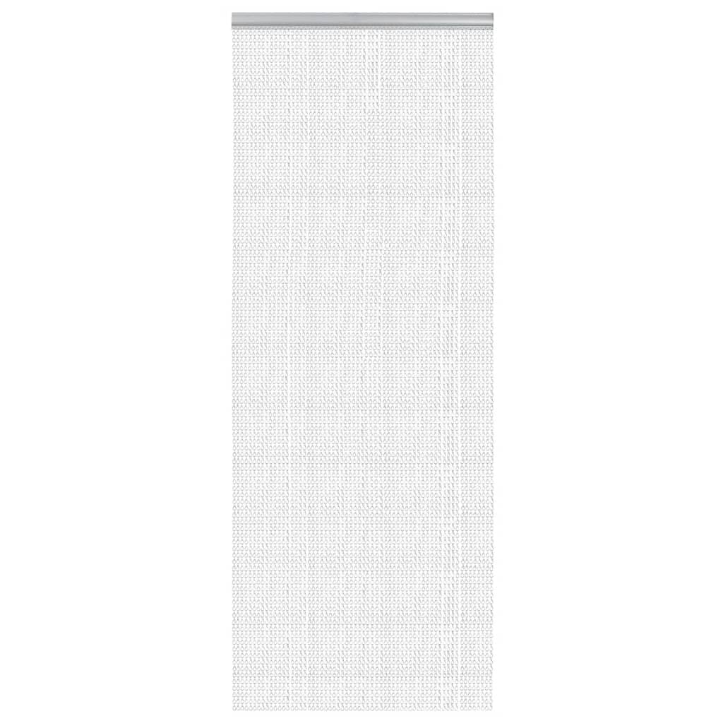 Myggdraperi för dörr 80x212 cm aluminium