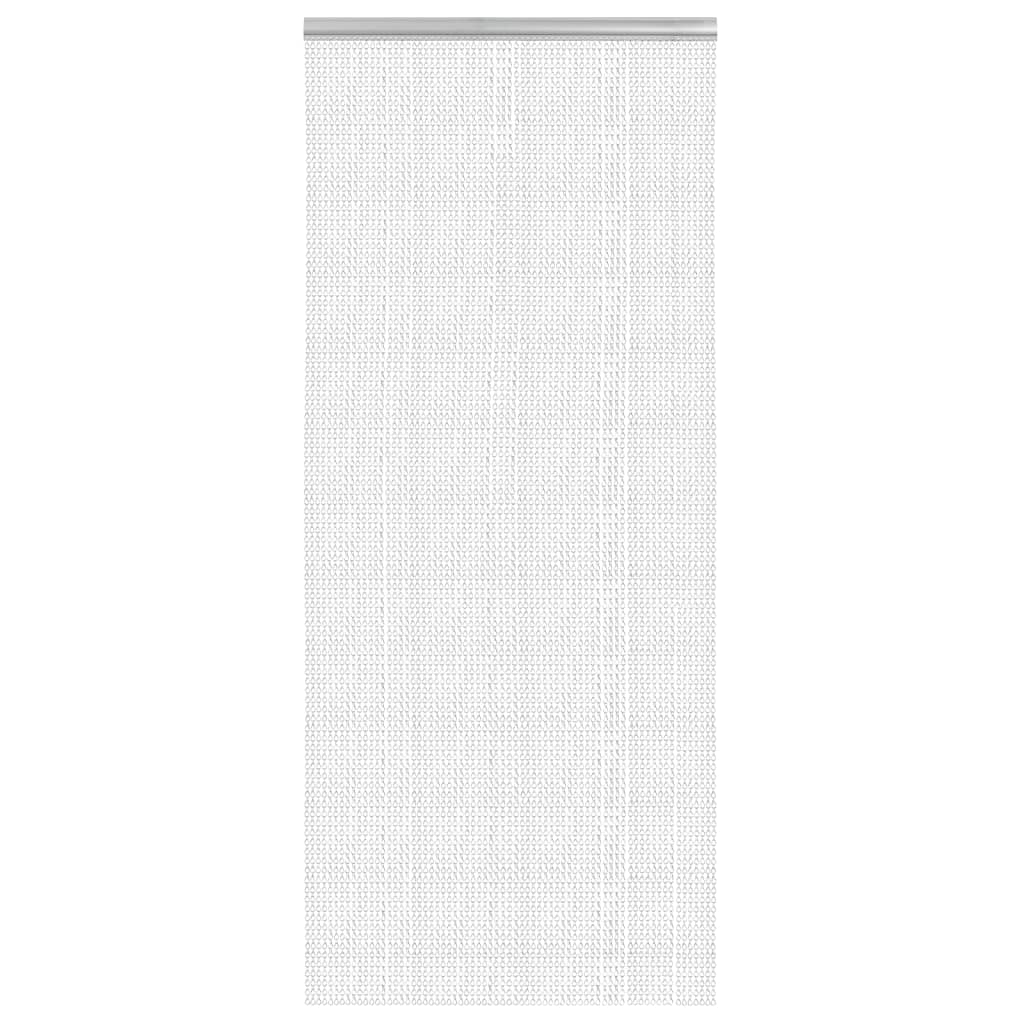 Myggdraperi för dörr 90x200 cm aluminium